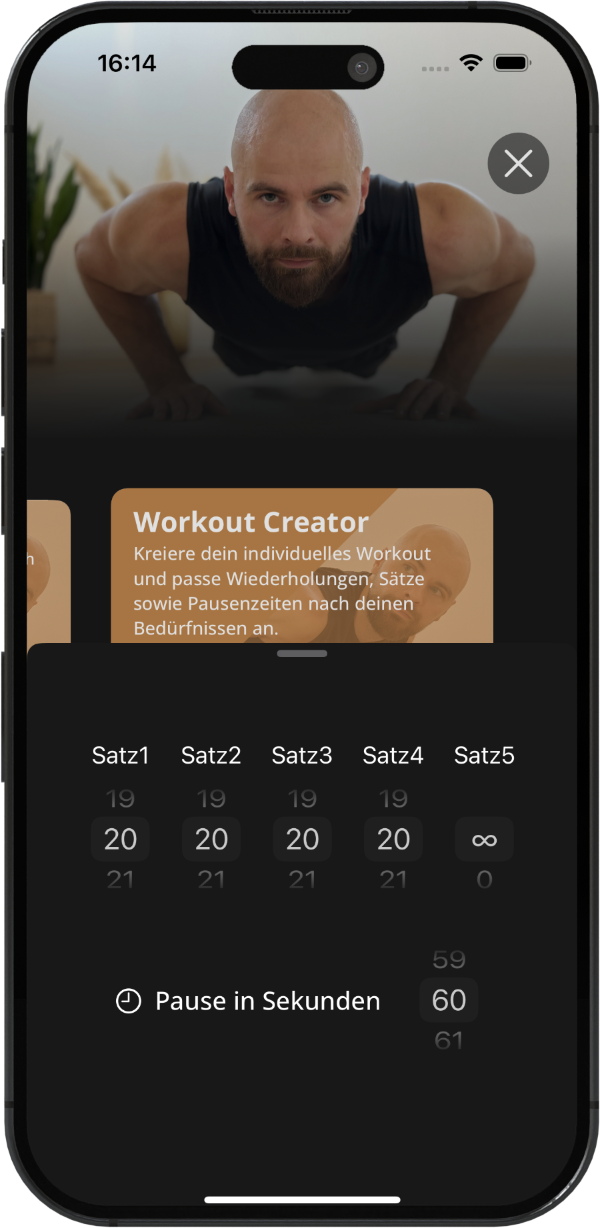 Workout creator